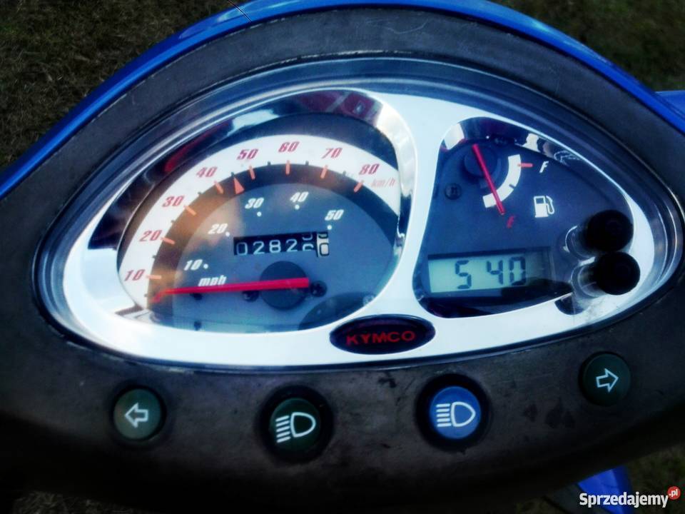Sprzedam zamienię Skuter Kymco Vitality 50 4T niebieski Ostrzeszów sprzedam