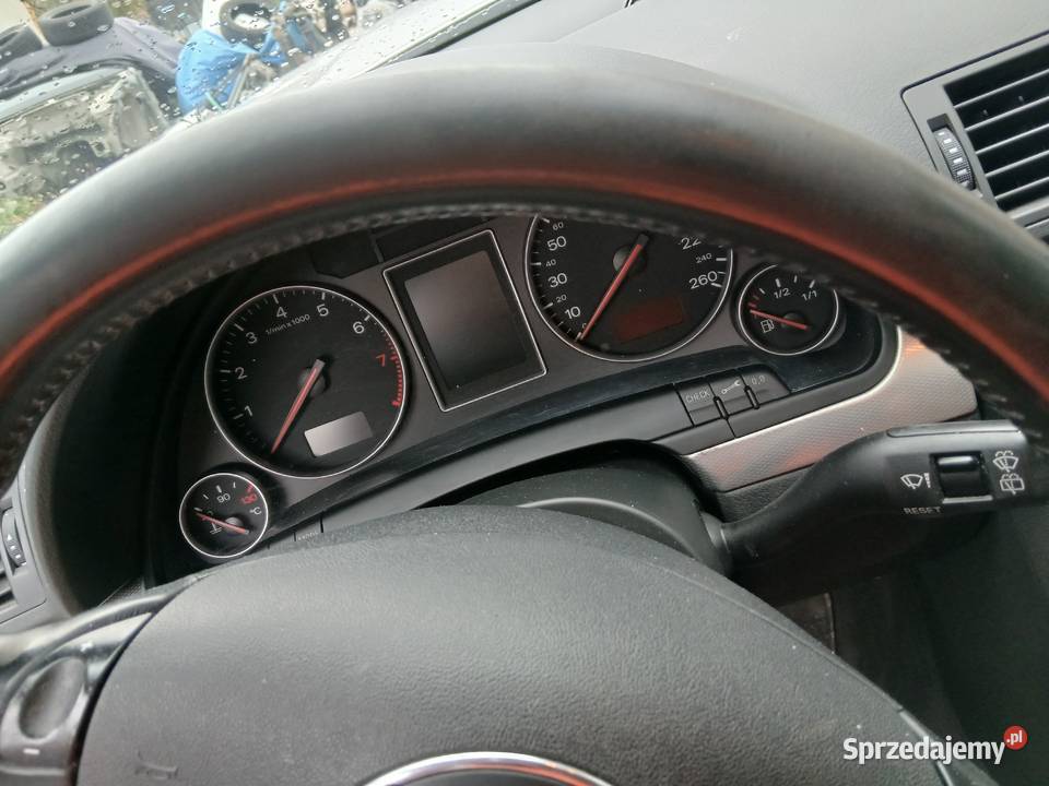 Audi A4 B6 A6 C5 czarna kierownica ze zmianą Szczerbice