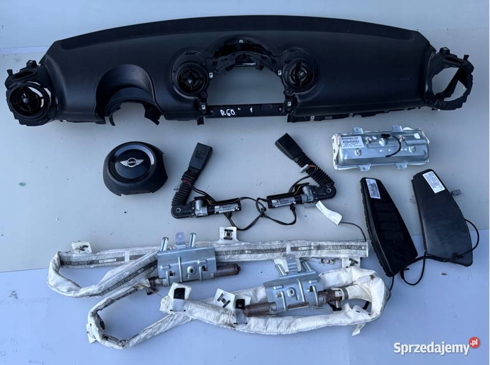 MINI COUNTRYMAN R60 AIRBAG DESKA PODUSZKI PASY dolnośląskie Kłodzko