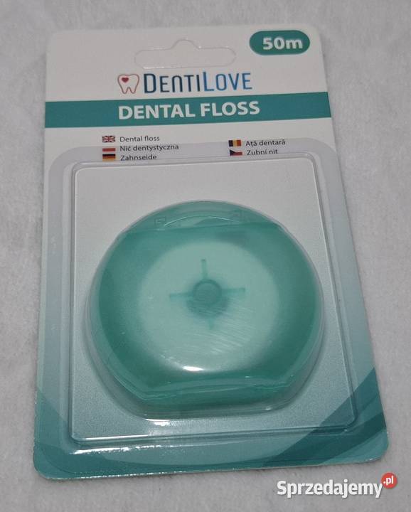 Nić dentystyczna 50m DentiLove 1 śląskie Czeladź sprzedam