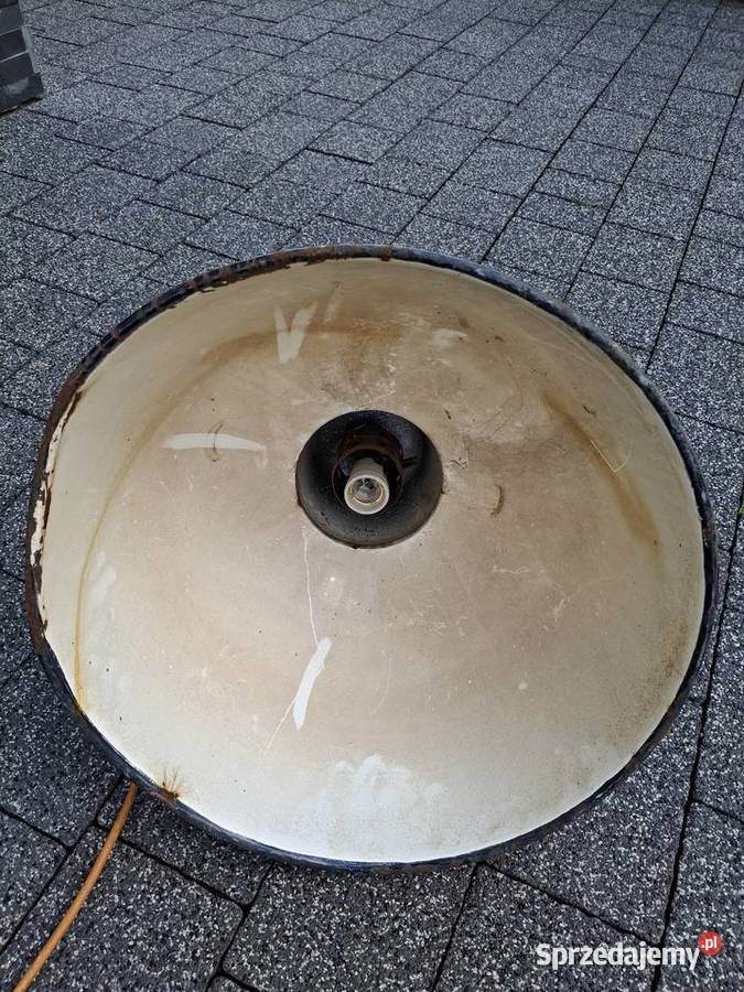 Lampa Przemysłowa Industrial Loft Vintage PRL Solarnia