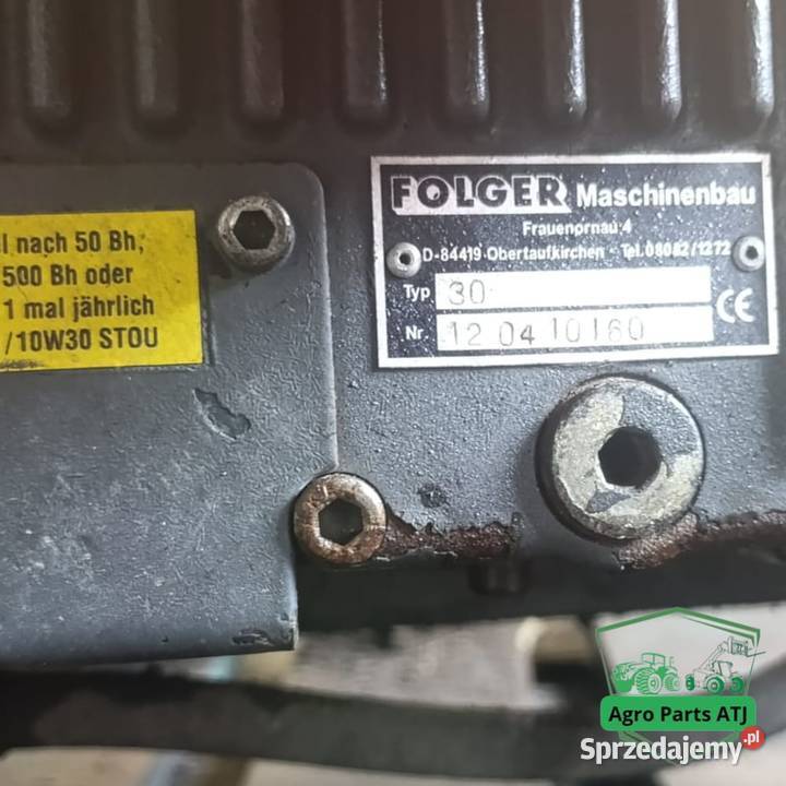 Przedni TUZ Folger Skrzynia WOM Kubota M 135 GX Zawieszenie Ciechanowiec