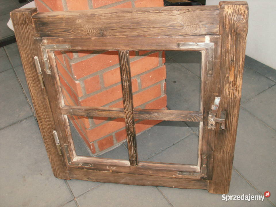 Stare okno retro loft ogrodzenie lustro altana sprzedam