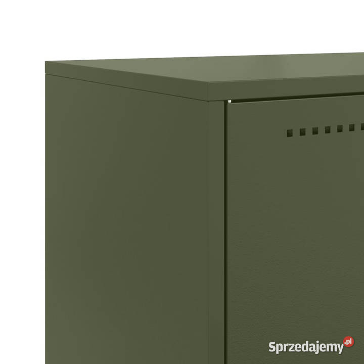 Szafka pod telewizor oliwkowa 68x39x605 stalowa