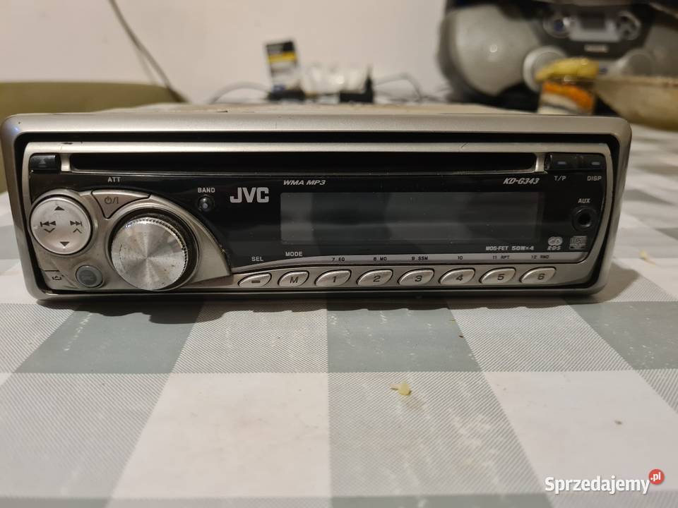 Radioodtwarzacz JVC MP3 WMA AUX Jerzykowo