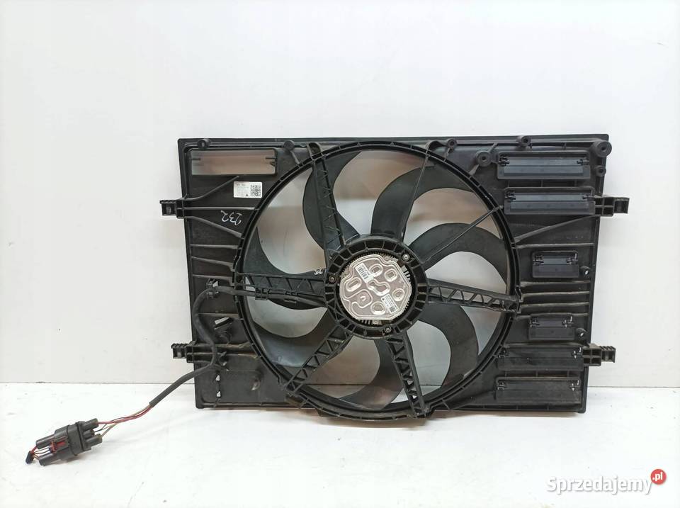 WENTYLATOR CHŁODNICY 20 TSI 3V 5Q0121203DE Skoda Rok produkcji 2019 świętokrzyskie