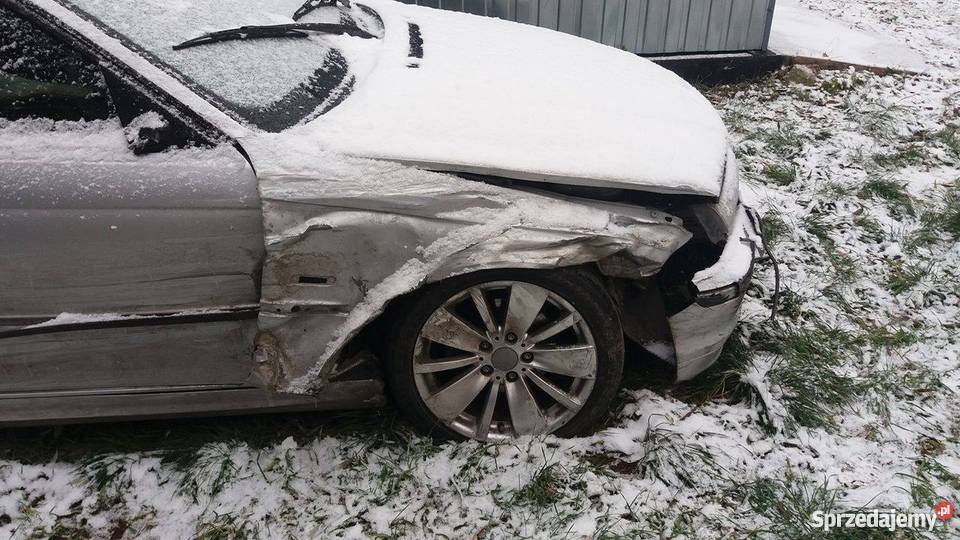 bmw e46 rozbitysilnik sprawny mozliwa zamiana uszkodzony łódzkie Ozorków