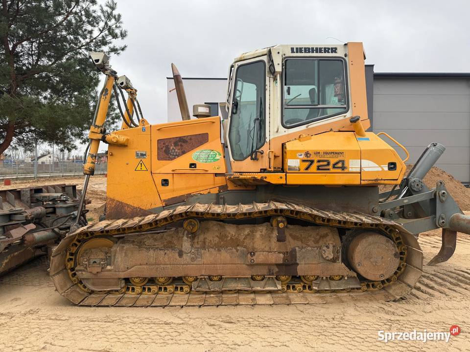 Spycharka gąsienicowa Liebherr PR 724 LGP spych Zambrów sprzedam