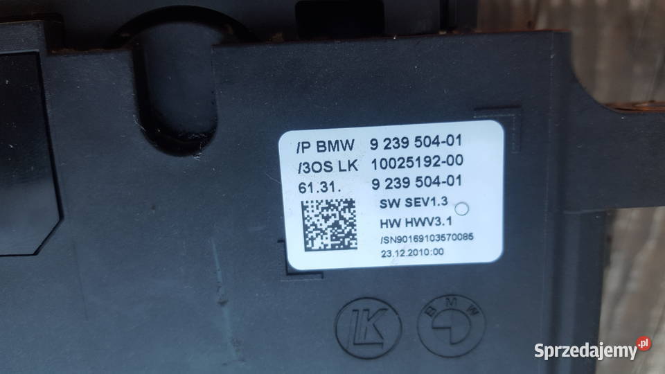 BMW 5GT F07 lewarek wybierak biegów Rok produkcji 2011 Ostrów Wielkopolski