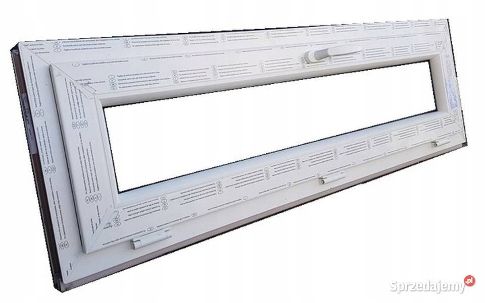 OKNA KacprzaK OKNO PCV 130X40 Nowe pcv WYSYŁKA Siedlce