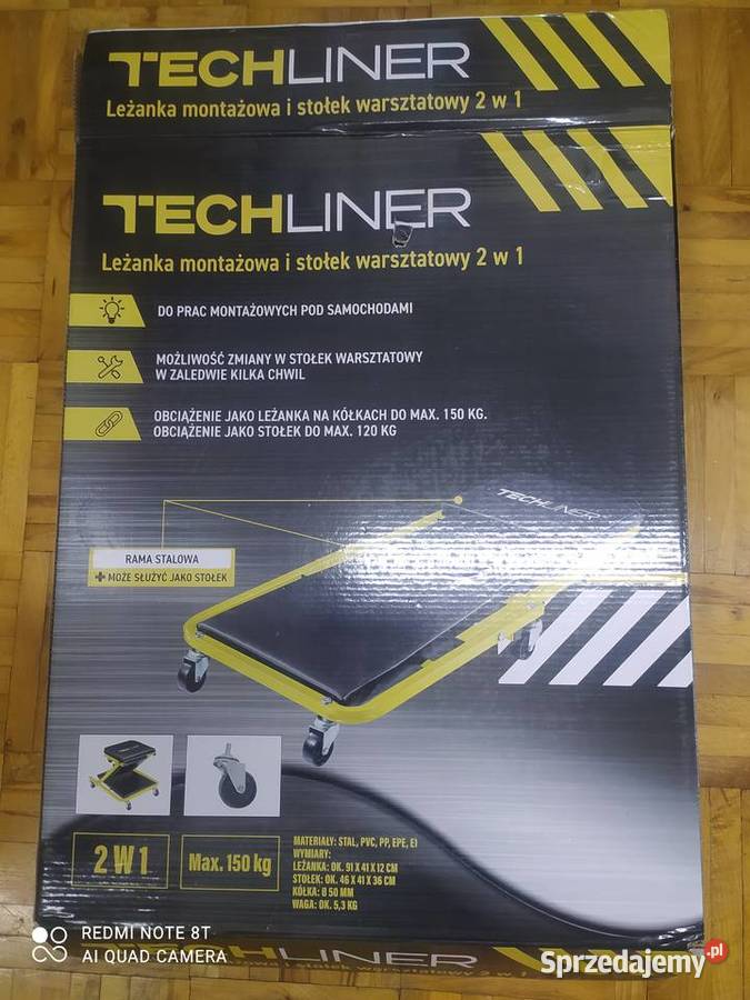 Leżanka warsztatowa Leżanki i taborety warsztatowe Żarów