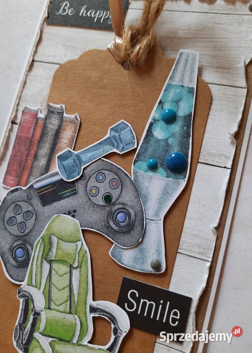 Kartka personalizowana handmade na urodziny Dęblin