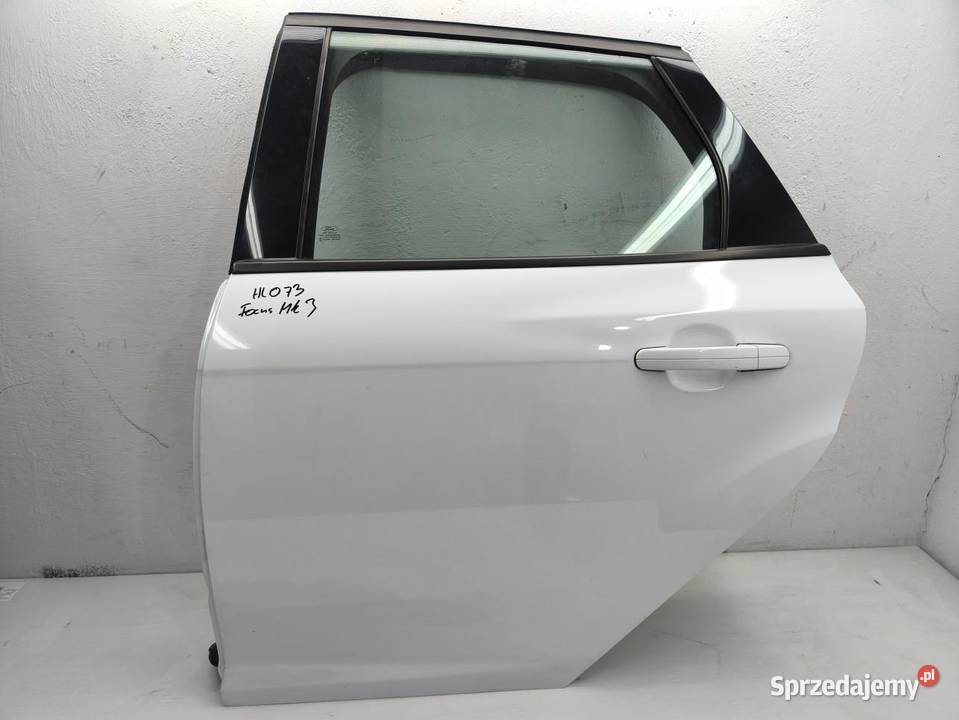 DRZWI LEWY TYŁ KOMPLETNE FORD FOCUS MK3 LIFT Części samochodowe