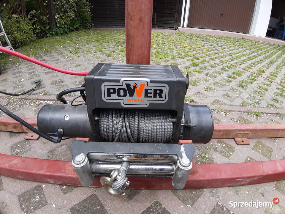 Wyciągarka 12v do autolawety lawety Wyciągarki warsztatowe