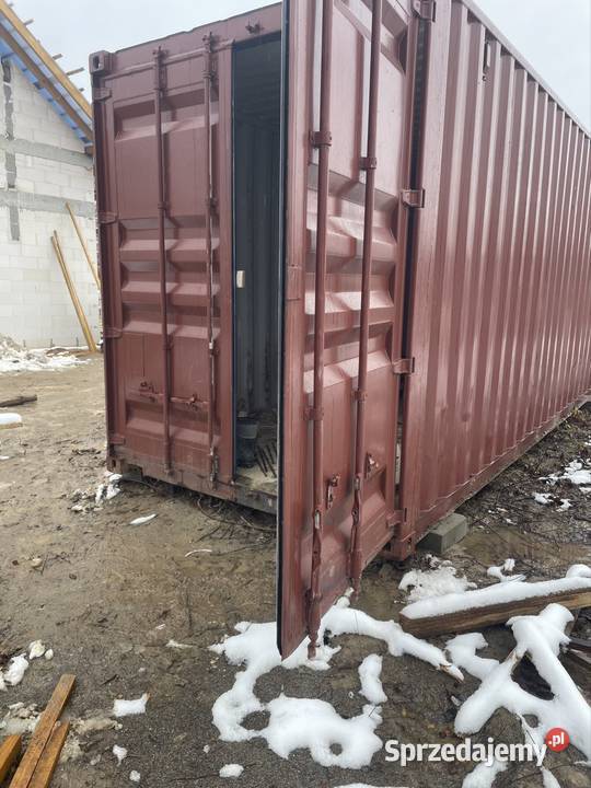 Sprzedam kontener morski służył jako garaż na lubelskie Świdnik Duży