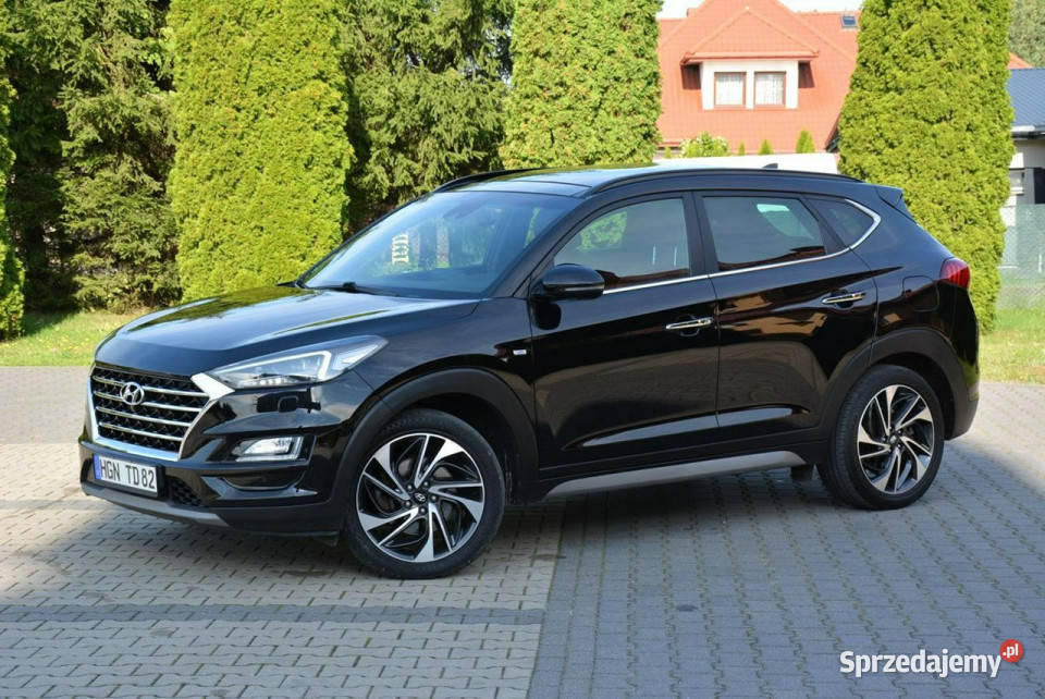 Hyundai Tucson Premium Full Led Krell 4WD czarny Hyundai mazowieckie Ostrów Mazowiecka
