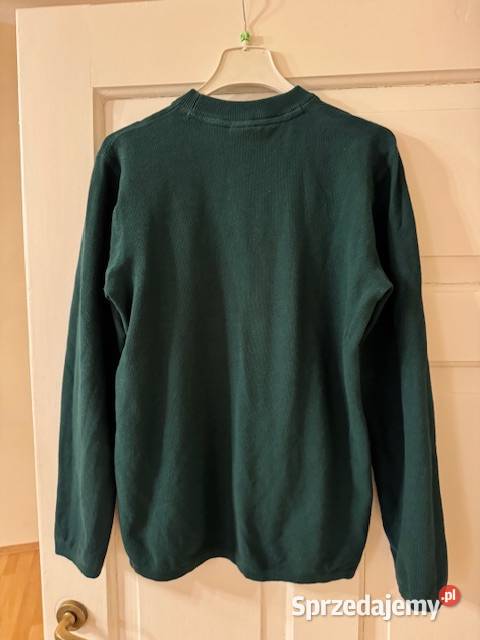 Sweter męski M Carry zielony bawełna 100 z Częstochowa