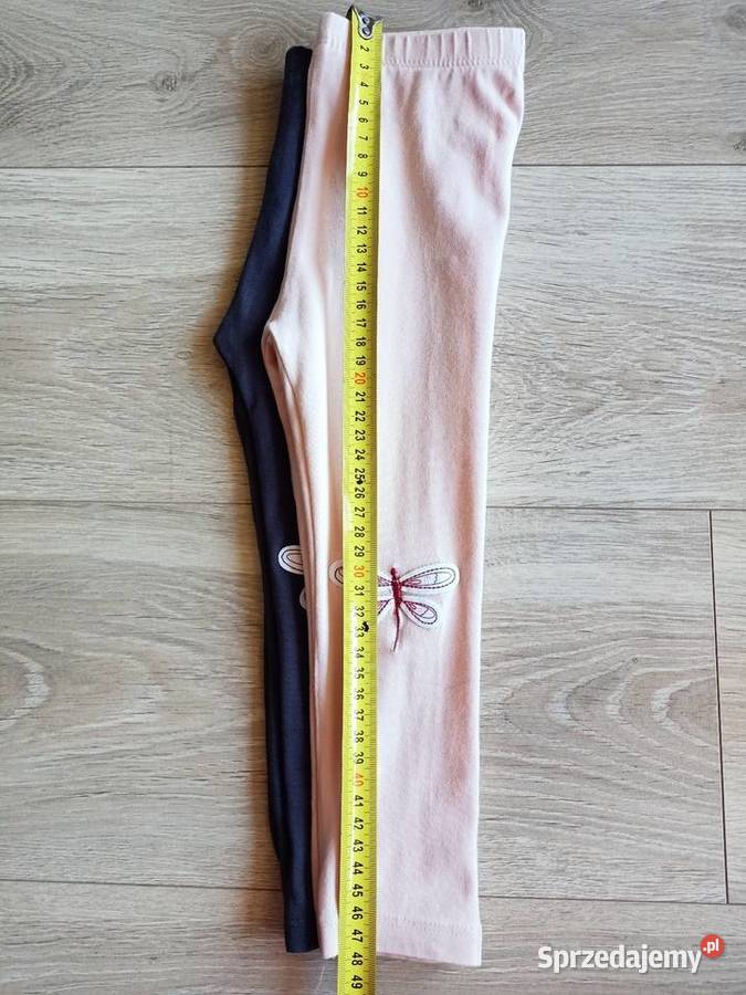 Legginsy getry dziewczęce 2pak różowe i Płock
