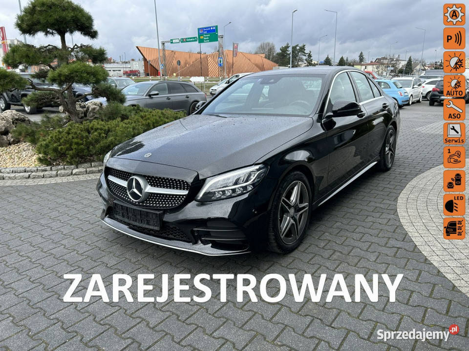 Mercedes C 180 Lift pakiet AMG alcantara vitrual 122KM śląskie Żory sprzedam