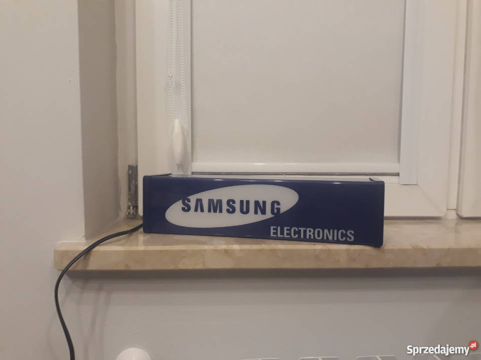 Kaseton lampka baner samsung reklama Złotowo