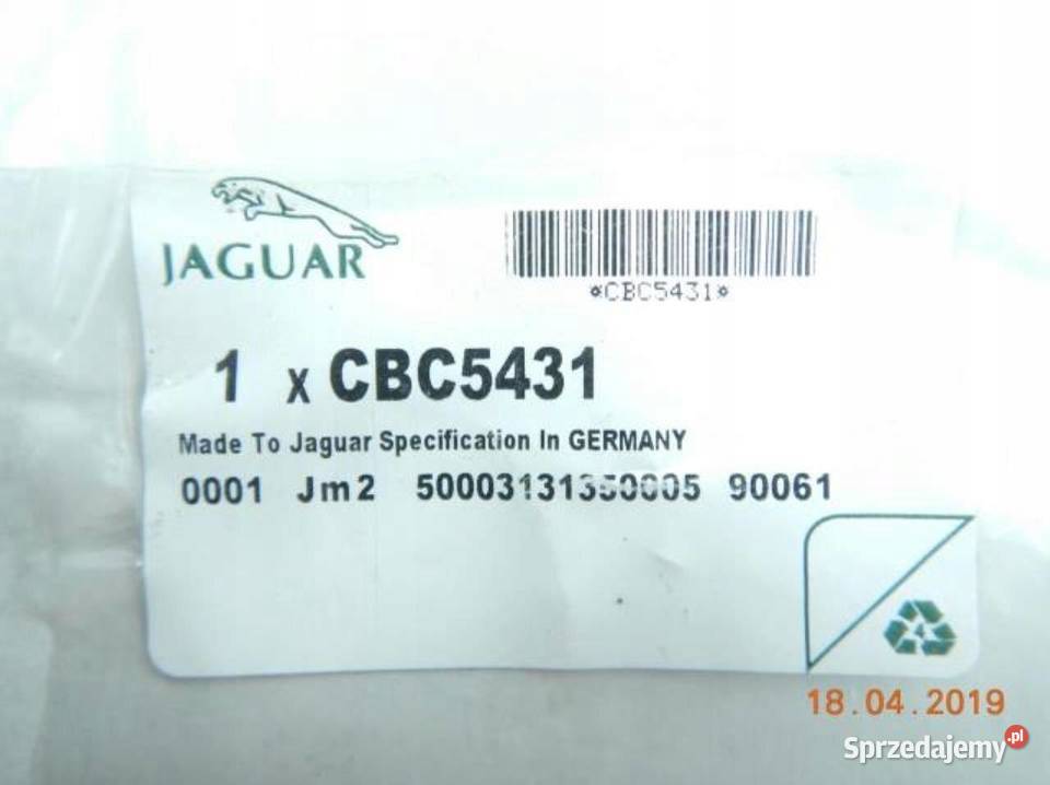 PODKŁADKA AMORTYZATORA JAGUAR XJ XJ12 CBC5431 sprzedam