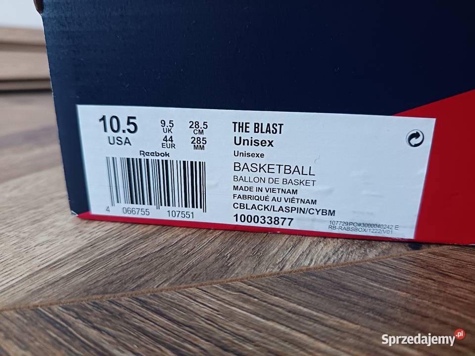 Buty koszykarskie Unisex Rebook The Blast Reebok Zielona Góra