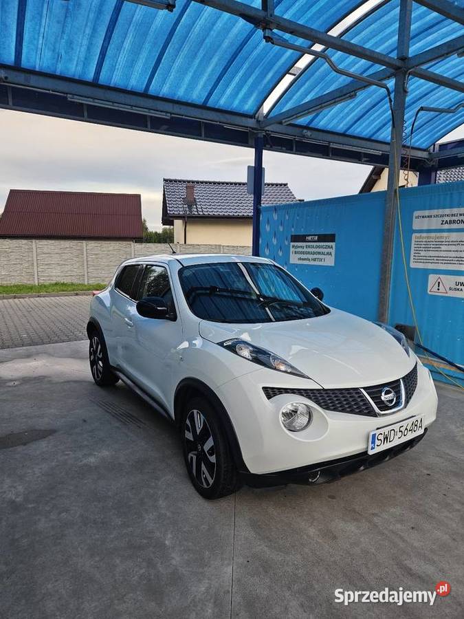 Nissan Juke 2013r 16 117 biały Wodzisław Śląski