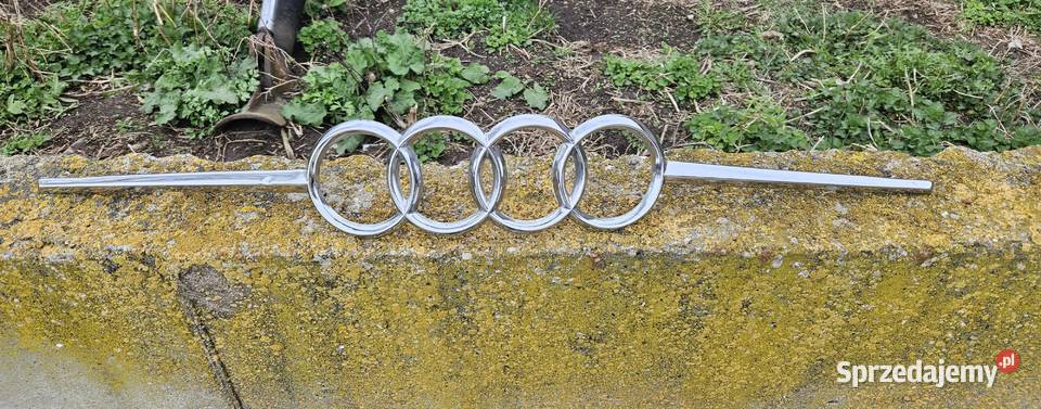 Logo Eblemant Znaczek Audi 100 C1 C2 Oryginał Atrapy Kłodawa