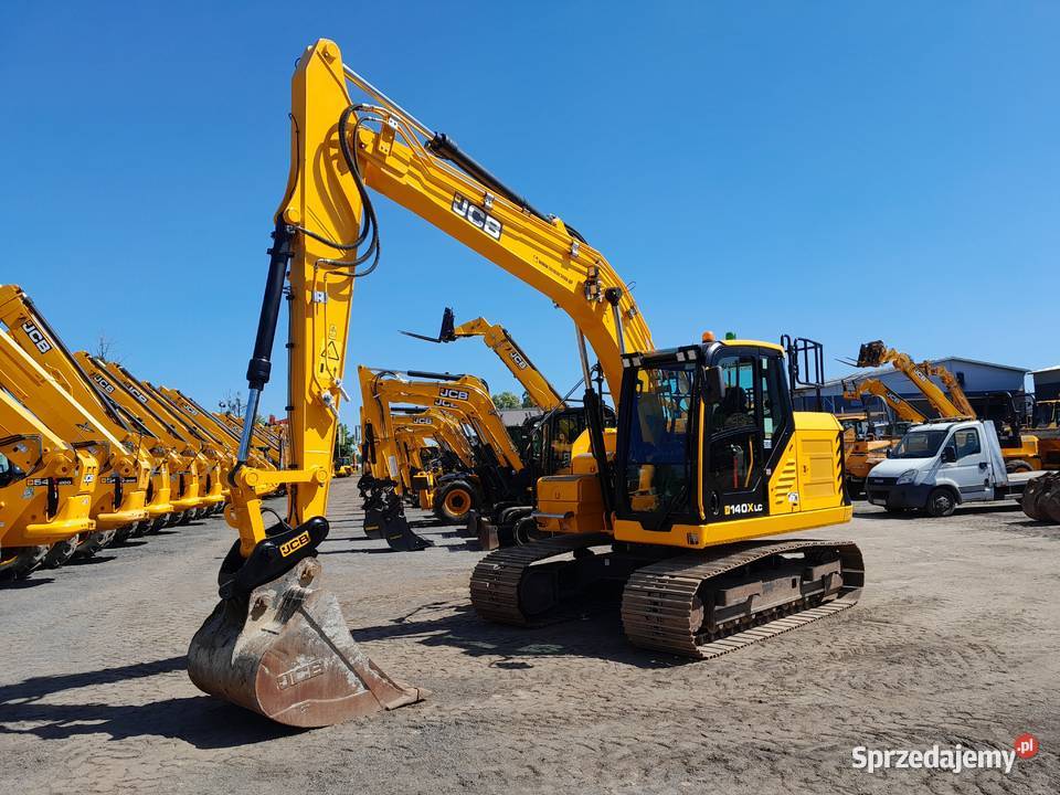 KOPARKA GASIENICOWA JCB 140X 2020R CAT VOLVO Klimatyzacja Krotoszyn sprzedam