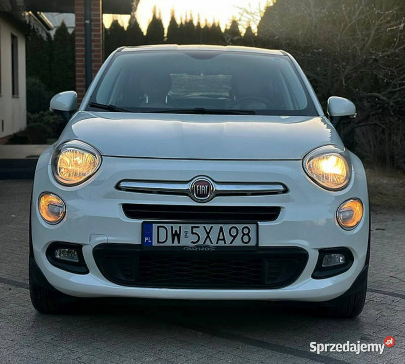 Fiat 500x Fiat 500X 16i 110 Salon Niski Przebieg centralny zamek Wrocław