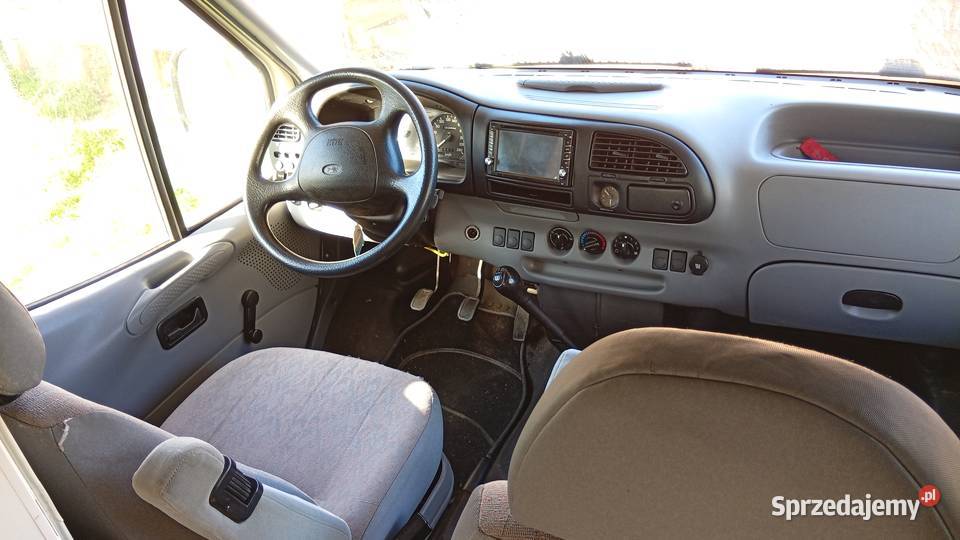 Kamper Ford Transit oryginalna zabudowa 1997 r Rok produkcji 1997 dolnośląskie Syców sprzedam