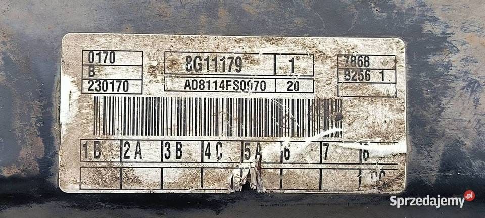 SANKI PRZEDNIE FORD FIESTA MK6 8G11179
