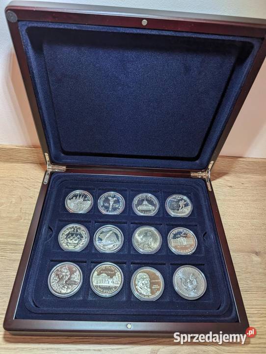 Kolekcja Srebrnych Dolarów USA 12 PROOF Piła