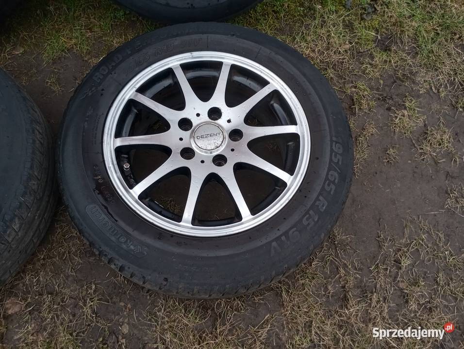 Alufelgi Dezent 15 5x112 Volkswagen Seat Skoda Brześć Kujawski sprzedam