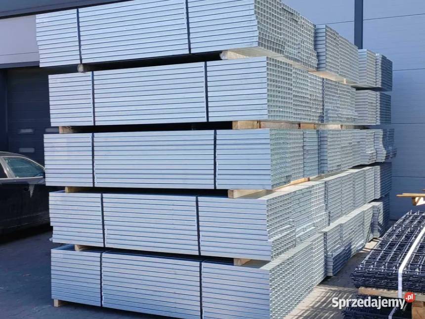 Słupki ogrodzeniowe profile 60x40x15 OCYNK Padew Narodowa