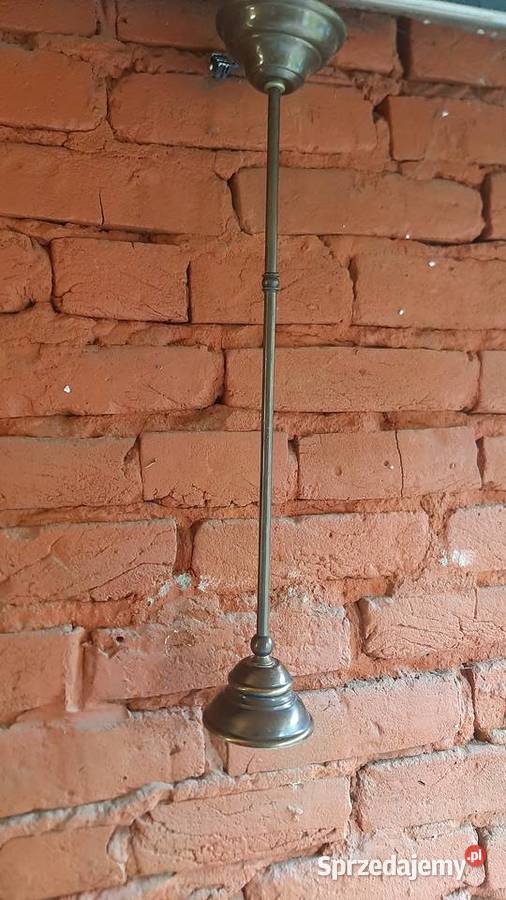 Lampa mosiężna pojedyncza Jarosław