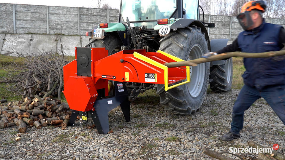 Rębak walcowy REMET R150 rębak do drewna gałęzi Łowisko