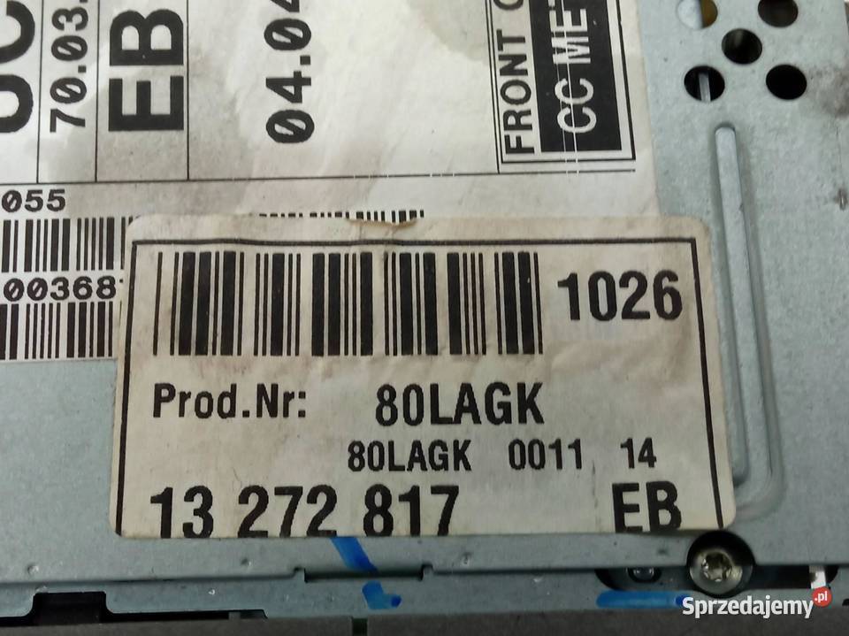 RADIO NAWIGACJA 13272817 Opel Vectra III