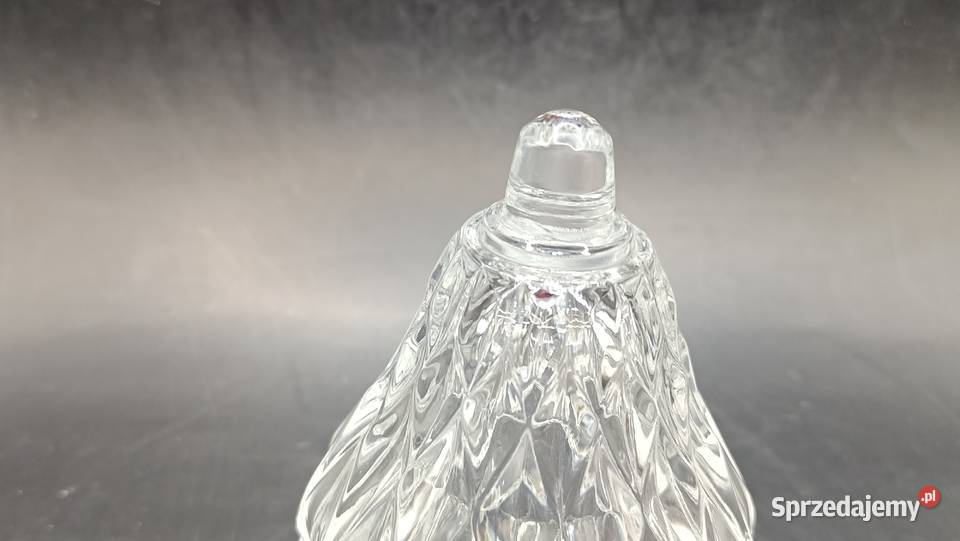 Szklany pojemnik gruszka na biżuterię drobiazgi Zamość