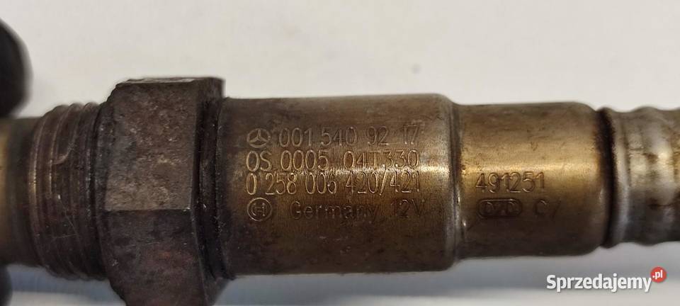 MERCEDES SL R230 SONDA LAMBDA A0015409217 dolnośląskie