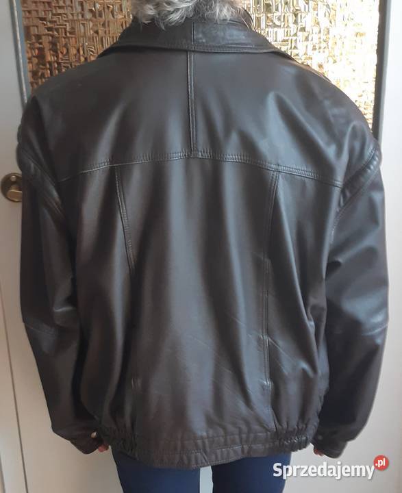 Kurtkakamizelka ze skóry z dopinaną
