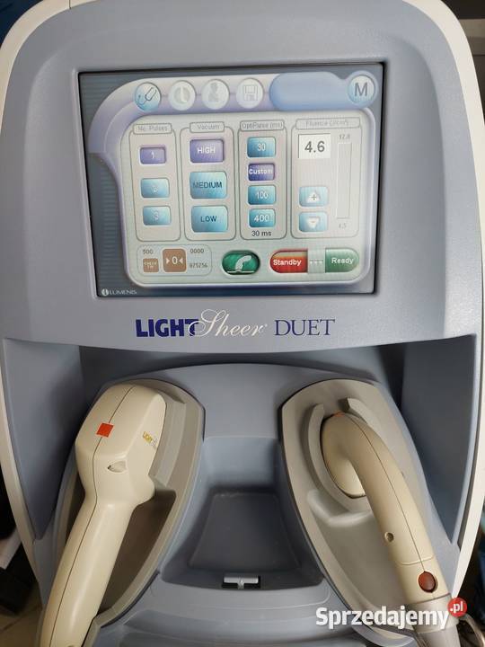 Laser LightSheer Duet do depilacji SPRAWNY Bydgoszcz