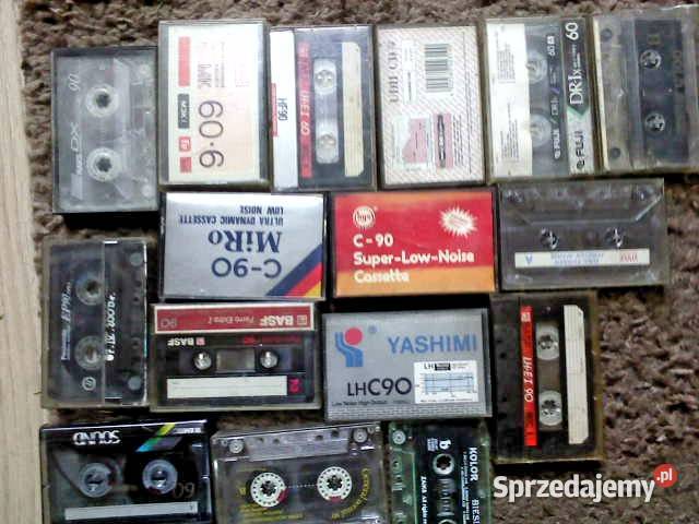 Kasety audio z PRL duży zestaw
