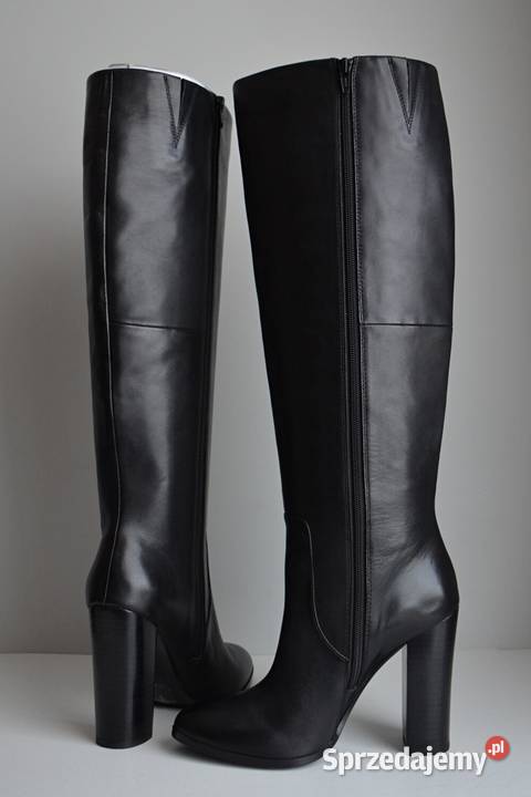 PROWOKUJĄCA ELEGANCJA kozaki ALDO szeroki obcas sprzedam
