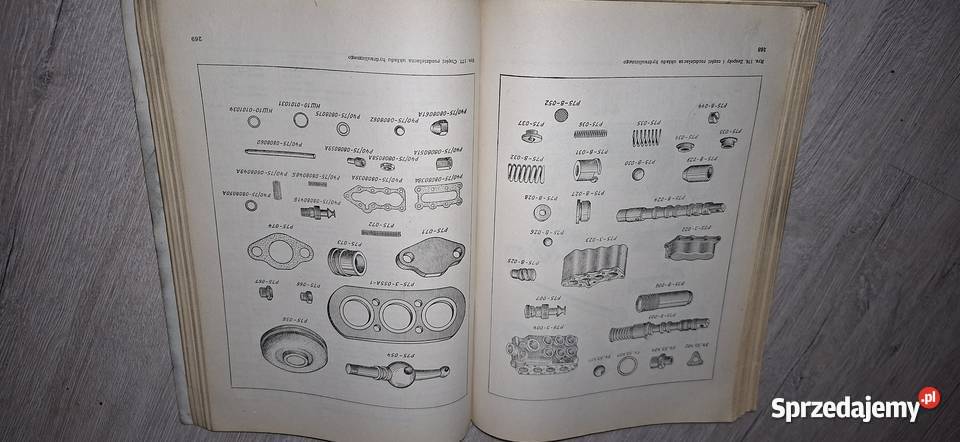 Katalog Części DT75S4 WEMA 1974 Unikatowa wielkopolskie Poznań
