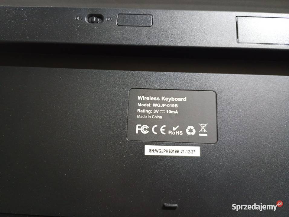 Klawiatura Slim WGJP019B USB
