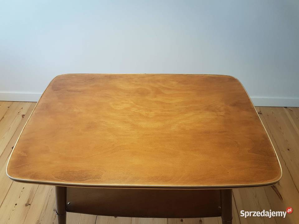 Stolik kawowy patyczak z czasów PRL lata 6070