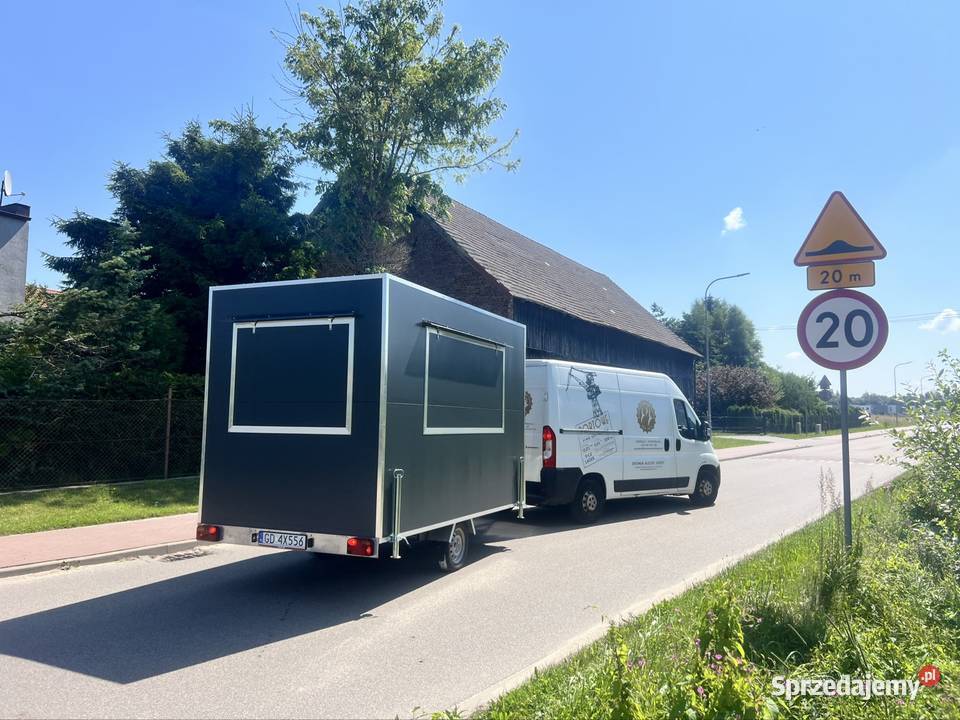 PRZYCZEPA GASTRONOMICZNA 350m NOWA instalacja Koszalin