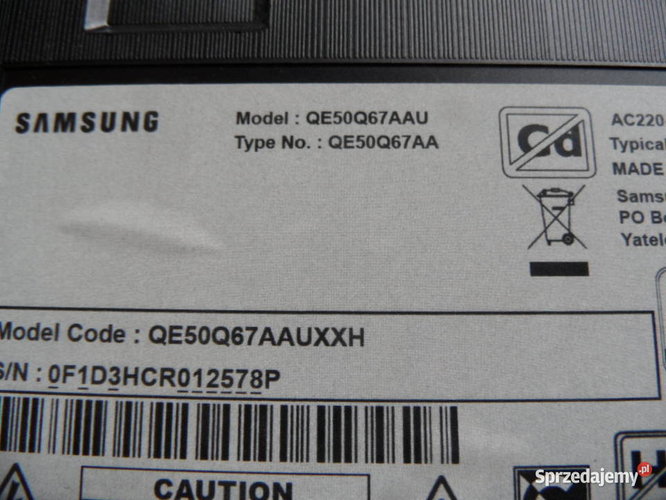 plyta glowna telewizora samsung QE50Q67AA