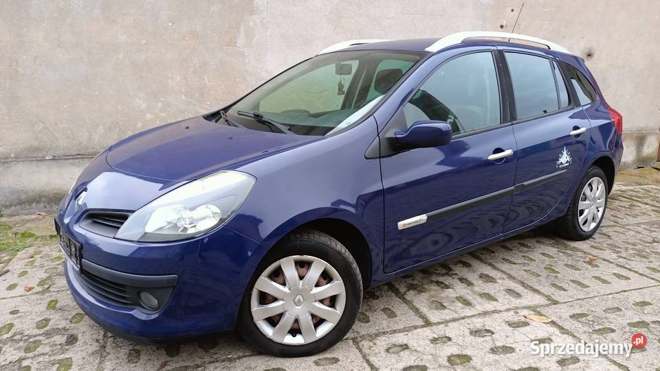 Clio Komb 1.2b. 75KM Klima Elektryka Grzane Fotele Hak Serwis Tylko 135tys